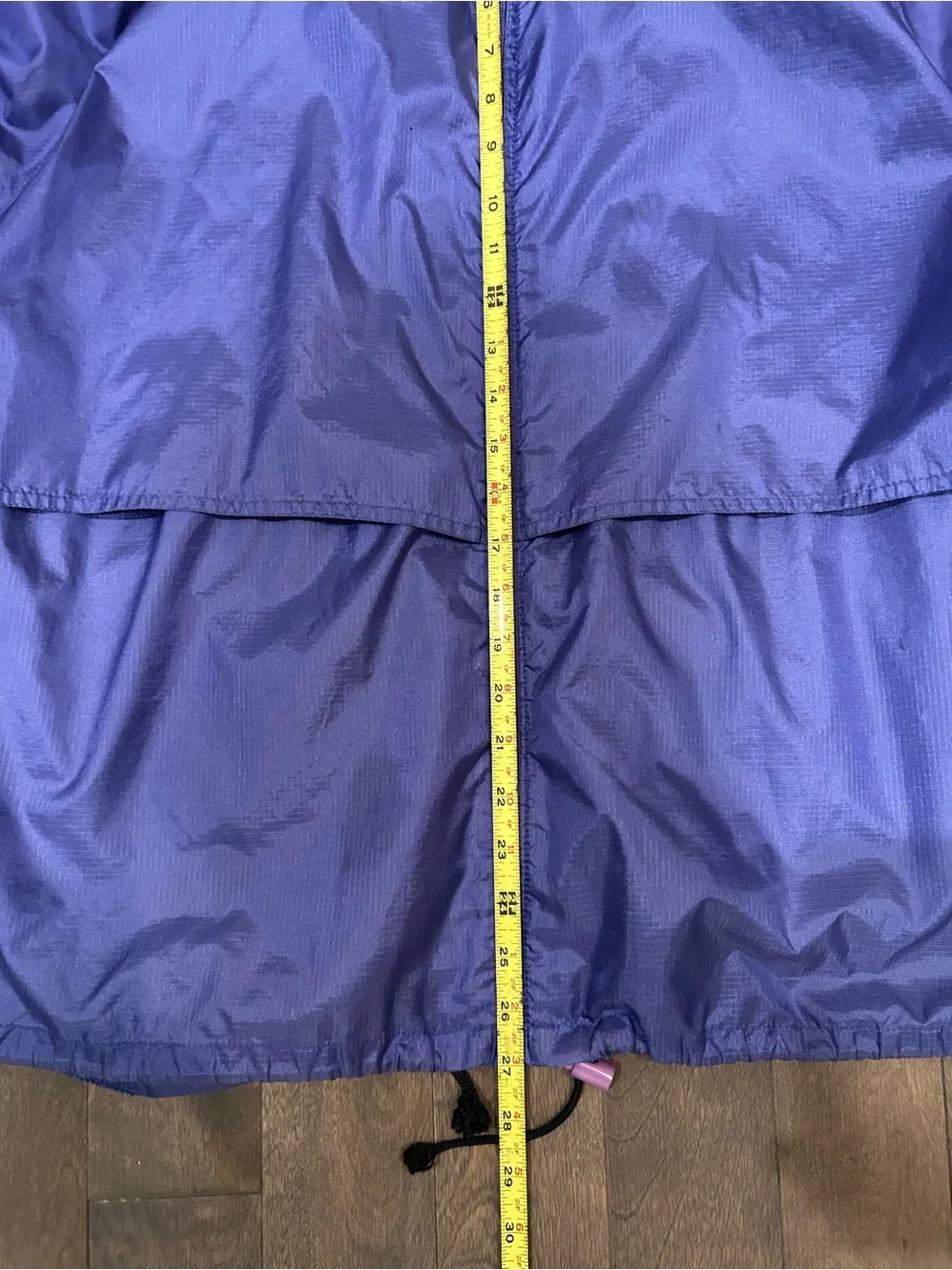 Vintage 1990s (1994) Eddie Bauer Purple Packable Windbreaker Jacket